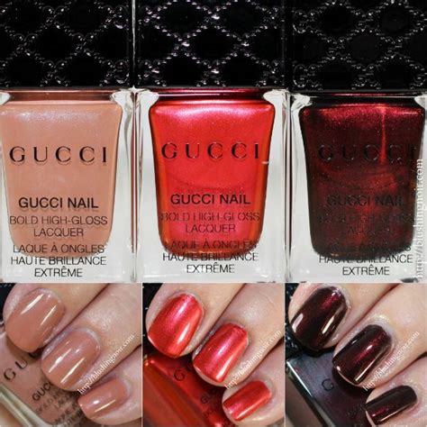 gucci nail polish swatches|More.